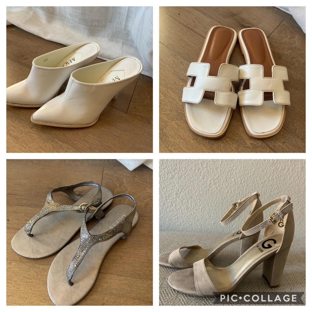 Lot of 4 shoes- size 6-6.5